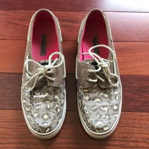 Women’s Cheetah Print Sperry Top-Sider Boat Shoes